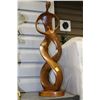 Image 1 : WOODEN EMBRACE STATUETTE