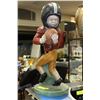 Image 1 : 1987 VINTAGE FOOTBALL PLAYER STATUE