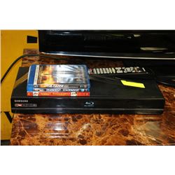 LG BLUE RAY PLAYER WITH 3 BLUERAYS