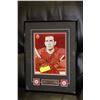 Image 1 : MAURICE RICHARD FRAMED AND SIGNED HOCKEY PICTURE