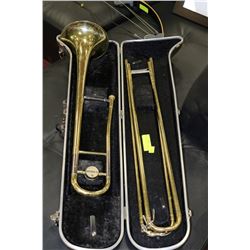 TROMBONE IN CASE WITH 2 SLIDES