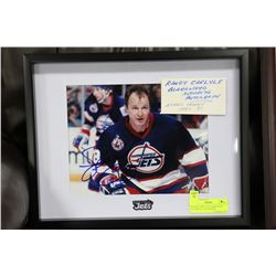 RANDY CARLYLE GUARANTEED AUTHENTIC AUTOGRAPH