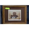 Image 1 : FRAMED & SIGNED PRINT BY CARL MELICHAR