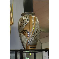 24" MULTI-COLOURED VASE