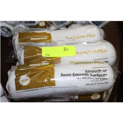 BUNDLE OF 6 PAINT ROLLS