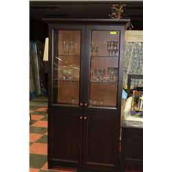 WALNUT CHINA CABINET