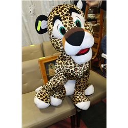 GIANT STUFFED LEOPARD