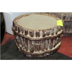 BROWN CEMENT 11" POTS