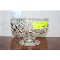 PINWHEEL CRYSTAL DISH