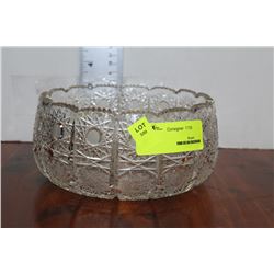 PINWHEEL CRYSTAL BOWL