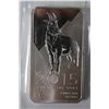 Image 1 : 5oz YEAR OF THE GOAT SILVER BAR