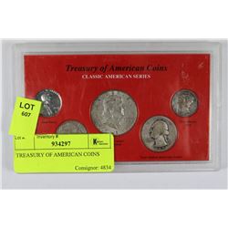 TREASURY OF AMERICAN COINS