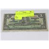 Image 1 : 1937 CANADIAN 1 DOLLAR BILL