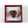 Image 1 : STAINLESS STEEL SUPERMAN RING