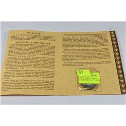 1985 PARKS CANADA COMMEMORATIVE CENTENNIAL COIN