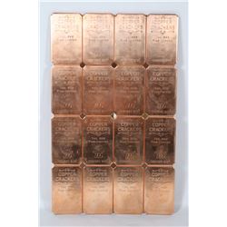 1 POUND .999 FINE COPPER CRACKER