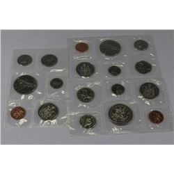 CANADIAN PROOF LIKE SETS 1969-70-72 X3