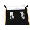 Image 1 : 925 SILVER GENUINE SAPPHIRE EARRINGS
