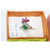 Image 1 : NATURAL EMERALD AND RUBY SILVER RING