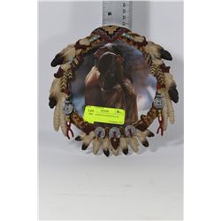 FRAMED NATIVE COUPLE PLATE