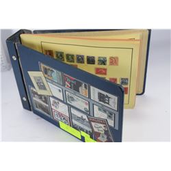 BOOK OF OLD USA STAMPS 1885-1950'S