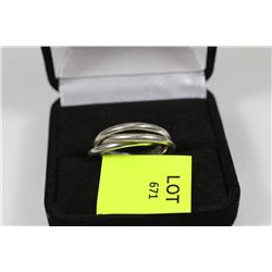 STERLING SILVER PUZZLE RING