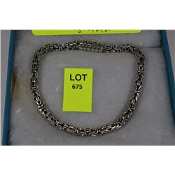 ESTATE INTRICATE STERLING SIILVER BRACELET