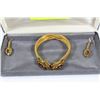 Image 1 : ESTATE BRACELET AND EARRING SET