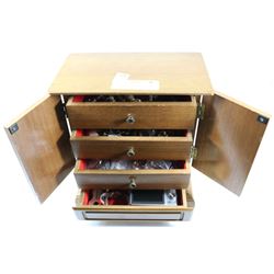 ESTATE JEWELRY BOX WITH CONTENTS