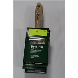 PK OF 3 POLYESTER PAINT BRUSHES