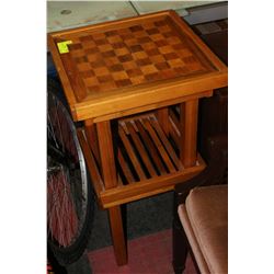 CHECKERBOARD TABLE -