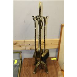 ESTATE VINTAGE FIRE POKER SET