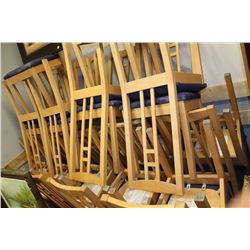 SET OF 30 MAPLE SIDECHAIRS