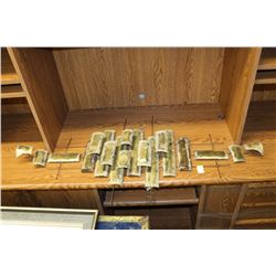 BRASS ABSTRACT VINTAGE WALL HANGING