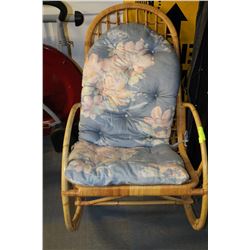 WICKER ROCKING CHAIR