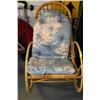 Image 1 : WICKER ROCKING CHAIR