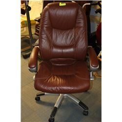 LEATHERETTE OFFICE CHAIR