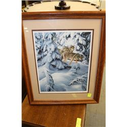 WINTER FOREST BY HERBERT PIKL LTD ED SIGNED PRINT