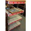 Image 1 : 4-TIERED COCA-COLA SHELVING UNIT