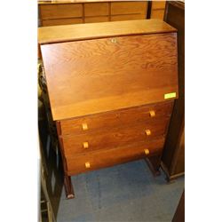 ANTIQUE HANDMADE WOODEN DESK