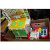 Image 1 : BOX OF ASST KIDS TOYS