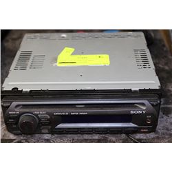 SONY CAR AUDIO CD, MP3 SYSTEM