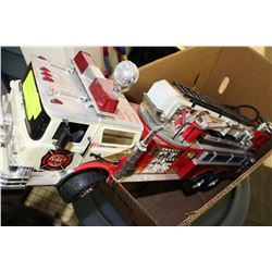 LARGE FIRE TRUCK WITH REMOTE CONTROL