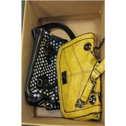 BOX WITH TWO NEW PURSES