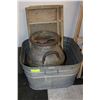 Image 1 : VINTAGE WASHTUB, CREAM CAN & WASHBOARDS