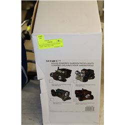 SOLAR POWERED GARDEN/PATIO LIGHT - RED TRACTOR