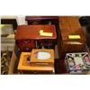 Image 1 : BOX OF 8 JEWELLERY BOXES W CONTENTS