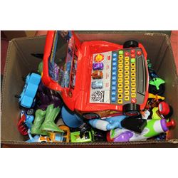 BOX OF CHILDRENS TOYS