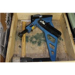 FLOOR NAILER ( IN WOODEN BOX )