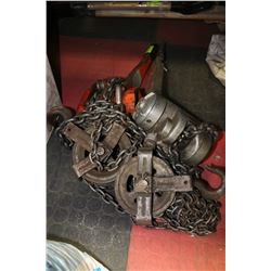 3 ASSORTED COME-A-LONGS